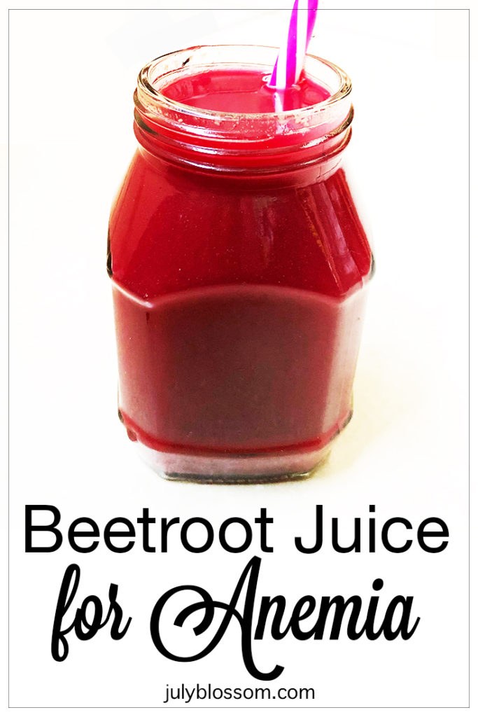 Best Beet Juice for Anemia (to increase iron levels instantly