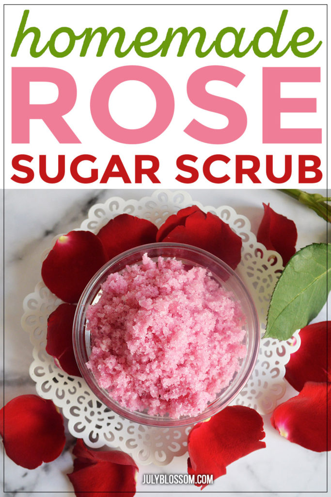 It’s safe-care day and you want to make a simple but luxurious DIY rose sugar scrub. I got you covered! I’m sharing this DIY rose sugar scrub recipe to get your skin looking and feeling pampered! 