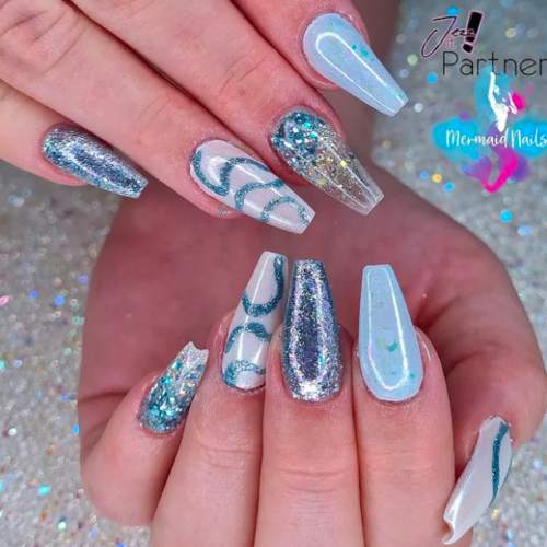 22+ Ethereal Mermaid Nails to Make you Feel Like A Sea Goddess - ♡ July ...