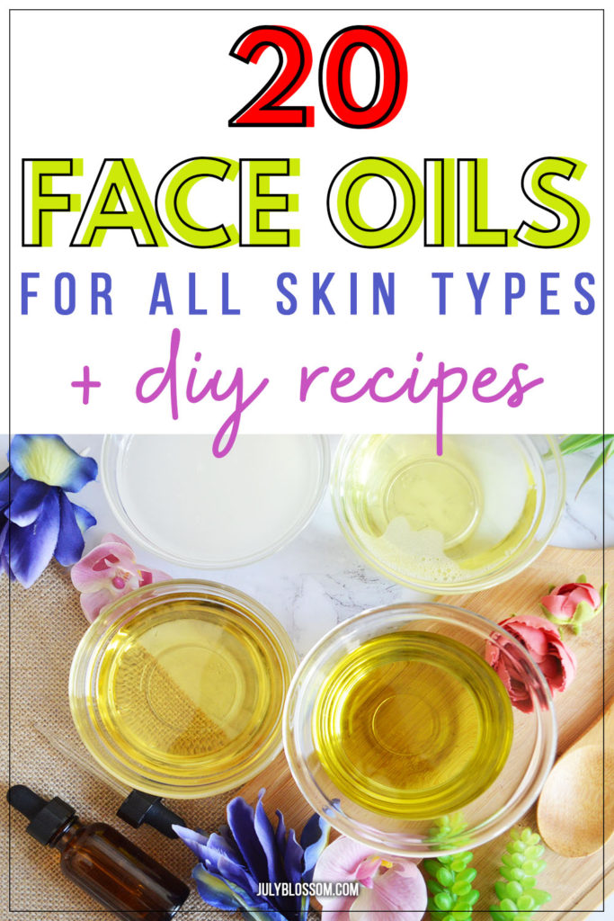 Discover 20 different face oils for clear & glowing skin for all skin types. 