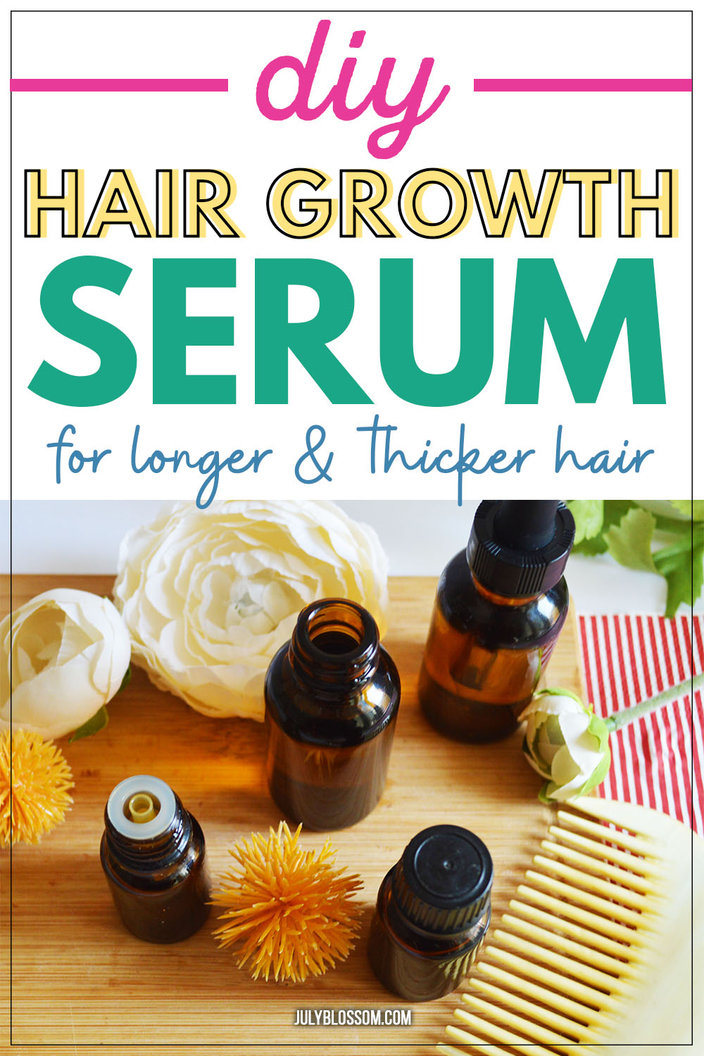 7 Best Researched Essential Oils for Hair Growth - ♡ July Blossom