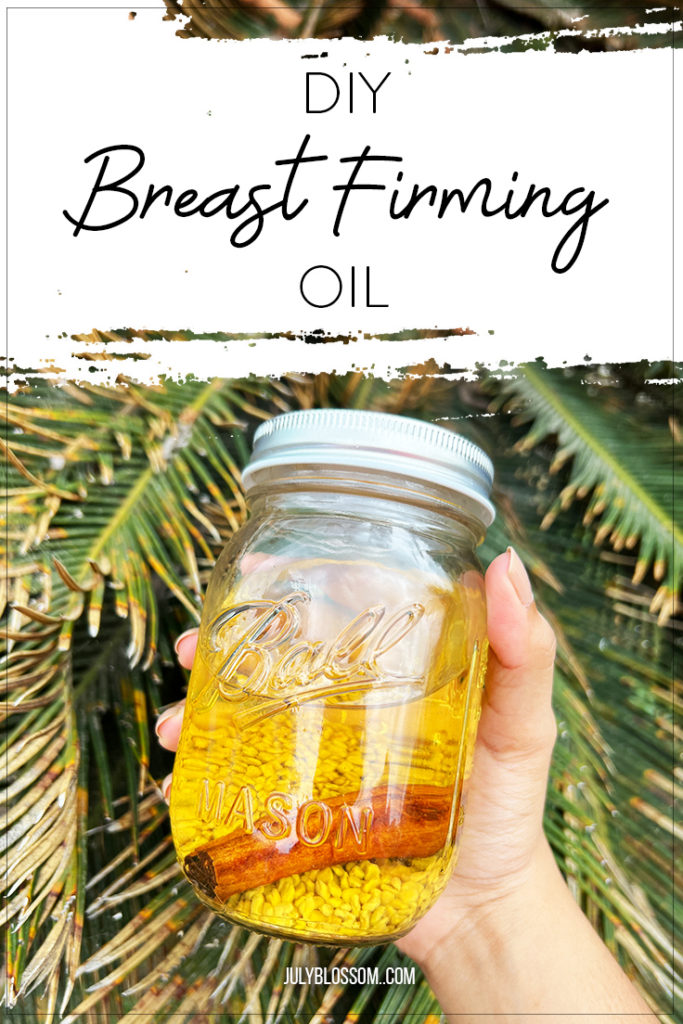 Are you looking to firm or lift your boobs without surgery? Introducing this amazing DIY breast firming oil. It’s all natural and has no side effects except perkier plumper boobs, of course!