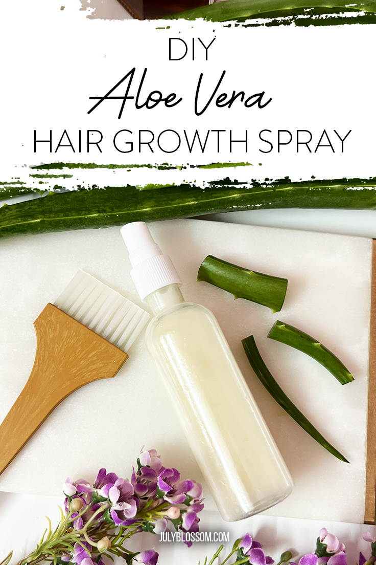 DIY Aloe Vera Hair Mask for Hair Growth (+ Spray Recipe) - ♡ July Blossom