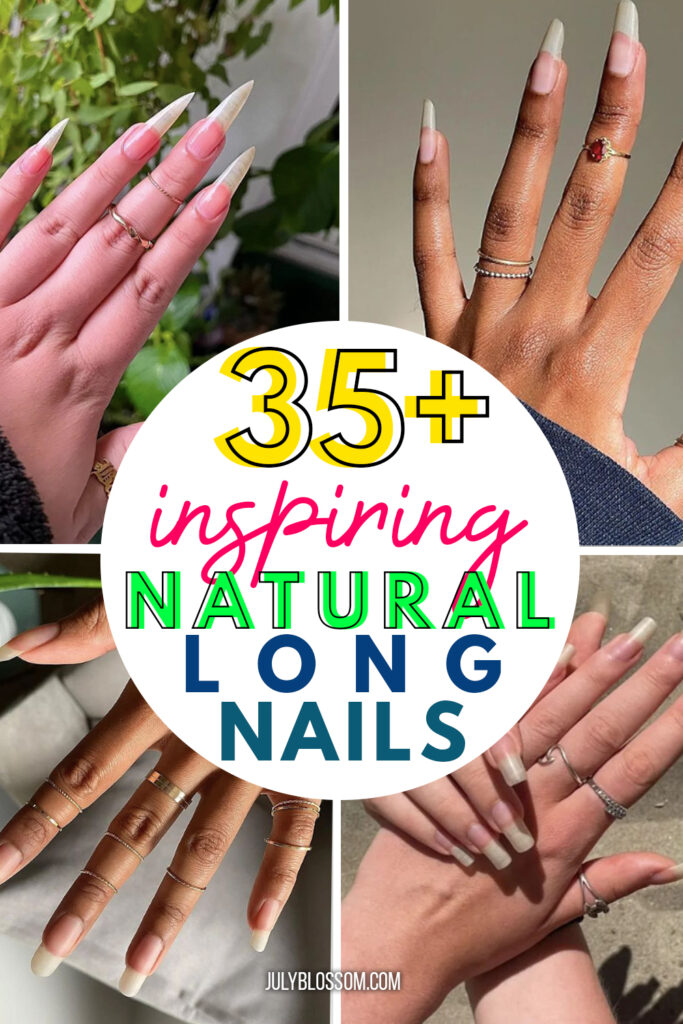 What's not to love about a set of healthy natural long nails grown from start to finish?! Here's a gallery of beautiful well cared for real nails that are inspiring! Time to grow our nails out, girls! 