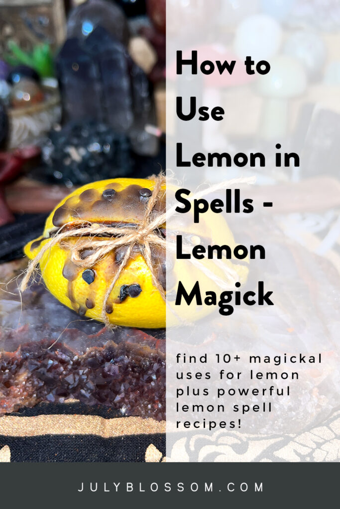 Have you ever thought of using lemon for making a spell? In this article, I’ll show you how to use lemon for spells plus some powerful lemon spell recipes to remove hexes or negative energy directed at you.