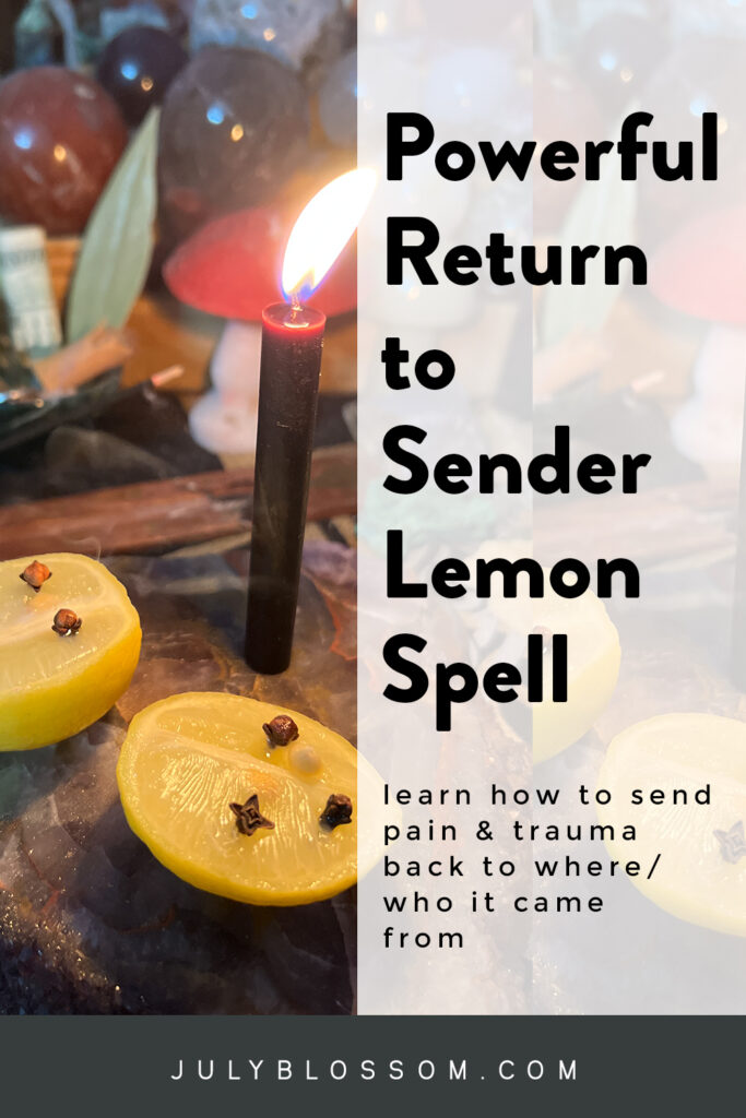 This is a spell for karmic retribution. It helps return the harm done to you right back to its sender and give you justice. Think of it as something that can help the evil bounce back to where it came from.