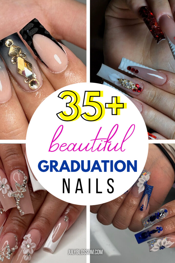 So you're graduating like the queen you are and want to get your nails looking amazing huh? 😝 I got you hun, let's check out some of the trendiest graduation nails the girlies would love this grad season! 