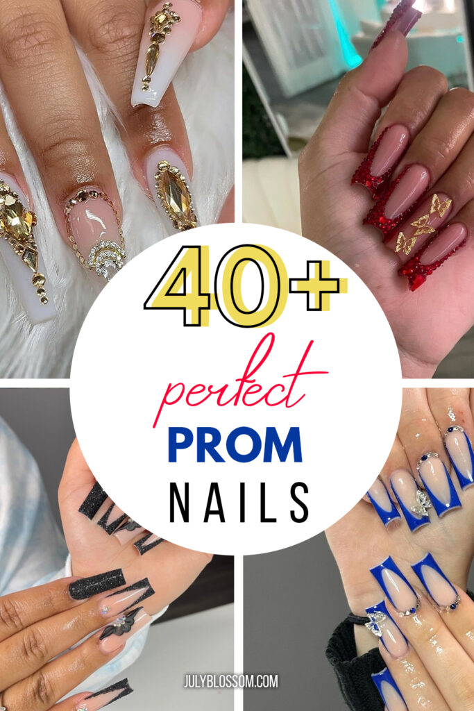 Here's how to look pretty on your big day - by getting a set of perfect prom nails! 