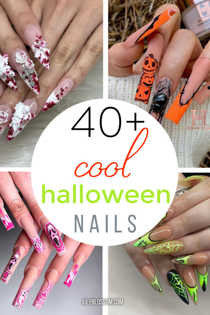 Who doesn't love spooky season?! For me, halloween nails are THE reason why I love it! Find 40+ cool and crazy halloween nail sets to try this year 👻