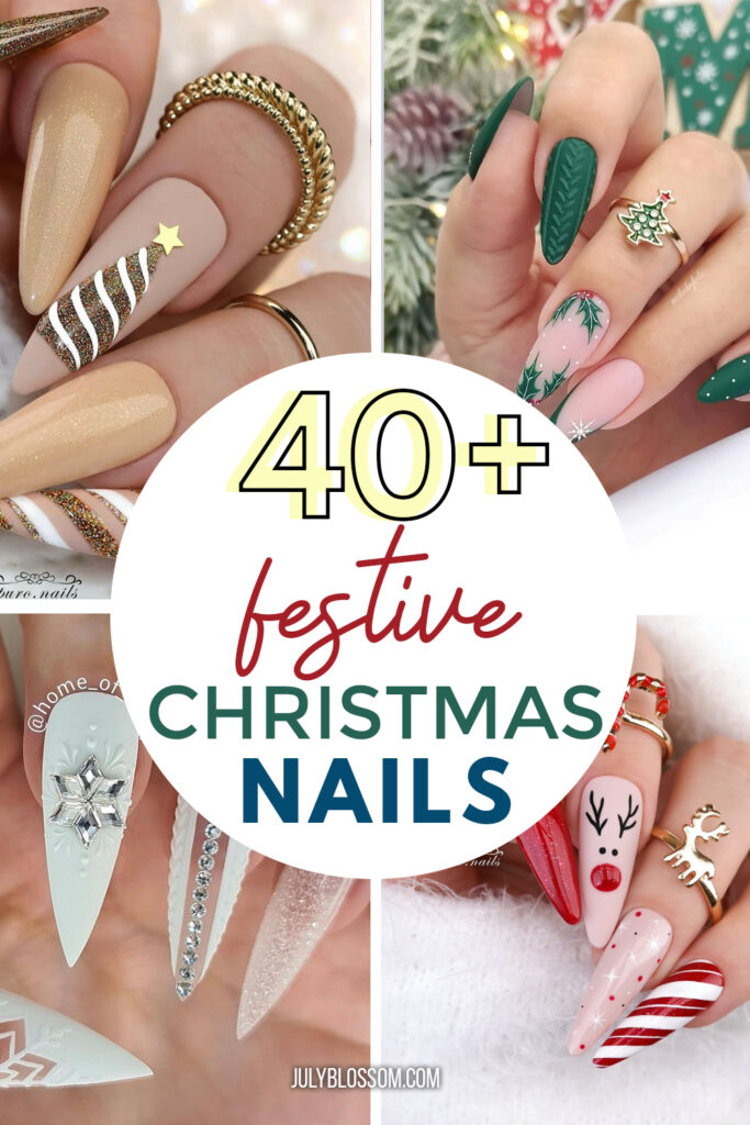 All I want for Christmas is Christmas nails! Now that it's officially December, 'tis the season, y'all, and you know what that means, it's time to get a fresh mani featuring Xmas nails!