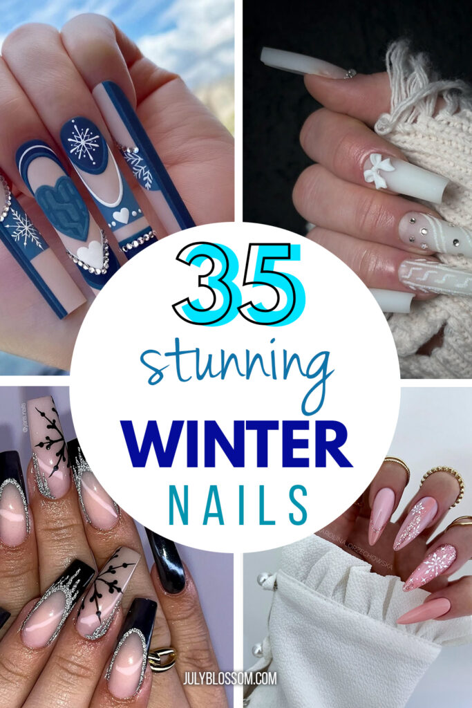 Winter nails are just so pretty to look at with their cool tones, snowflakes and sparkles. Why don't we explore some stunning winter nails that will take your mani to the next level?!