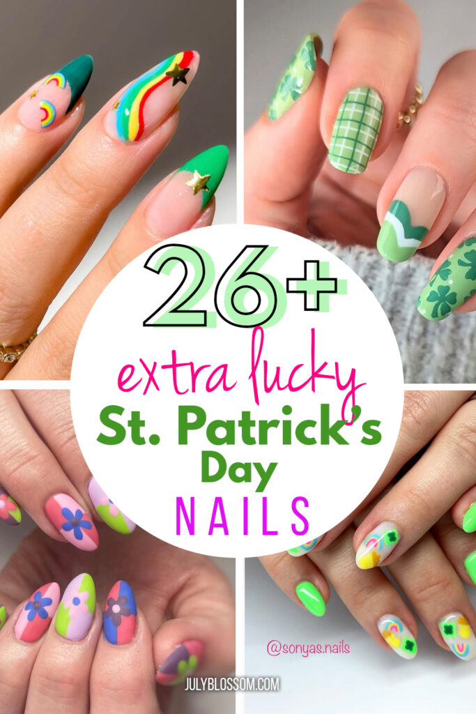 We're kicking off this week with some fun and cute St. Patrick's Day nails! 